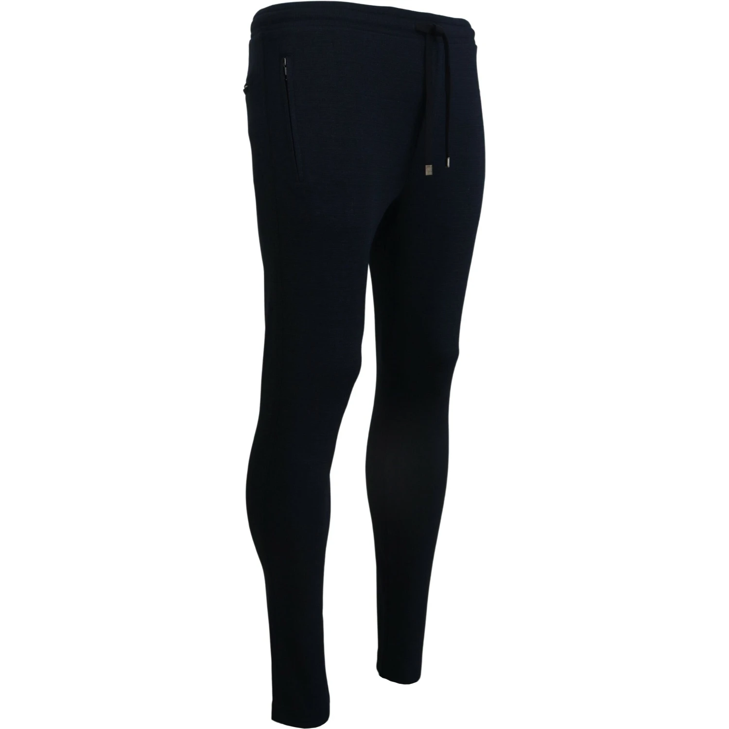 Blue Mens Sport Cotton Sweatpants Pants