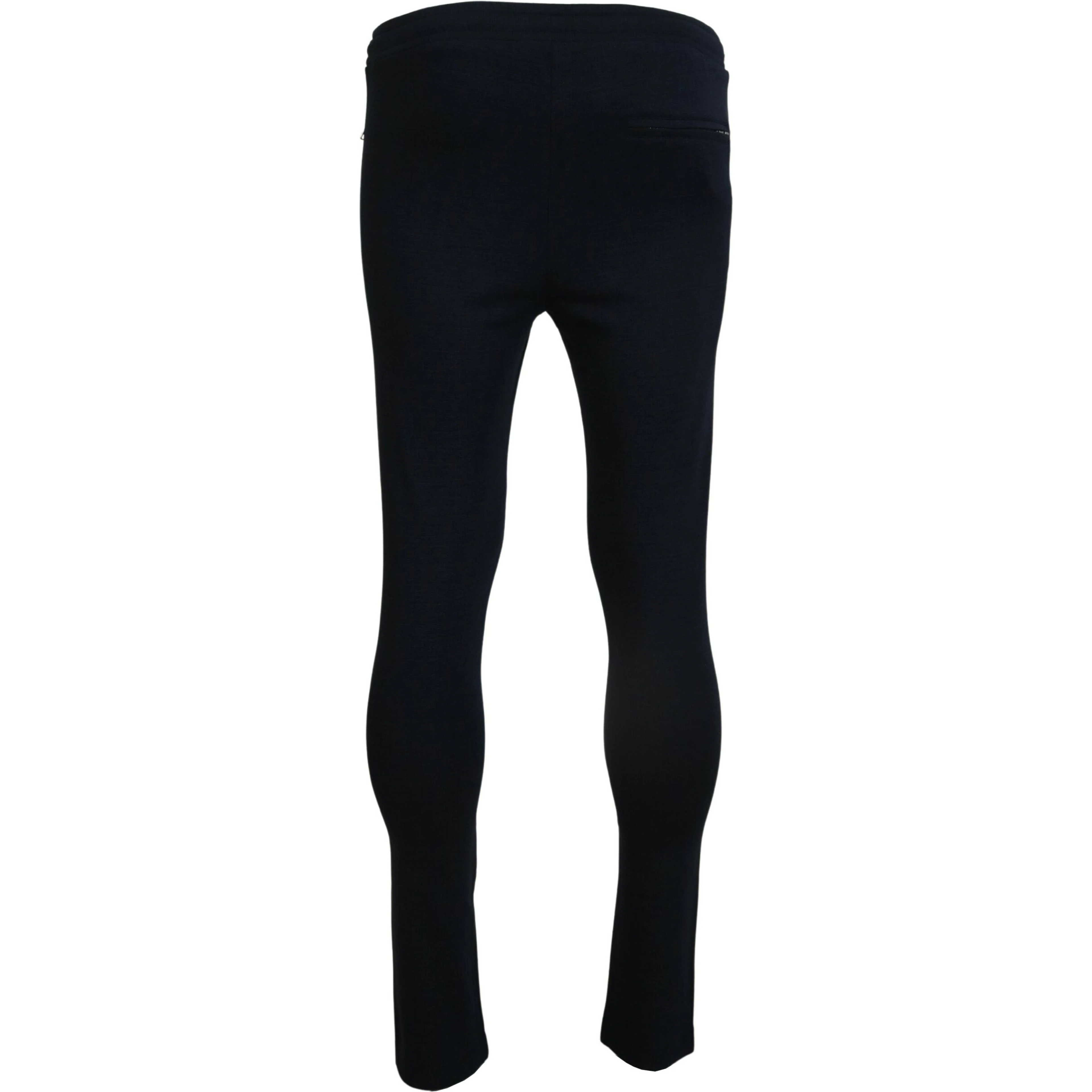 Blue Mens Sport Cotton Sweatpants Pants