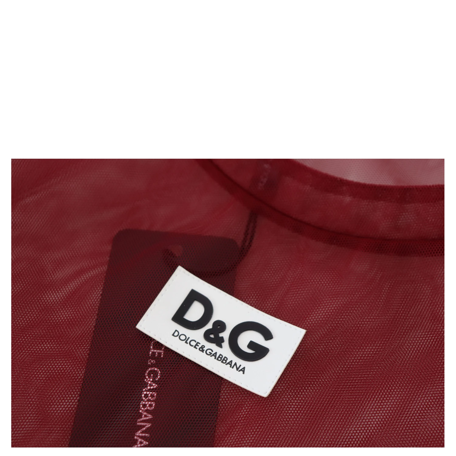 Maroon Nylon Two Layer Shift Mini Dress