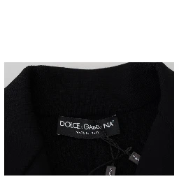 Black Button Cardigan Blazer Viscose Jacket