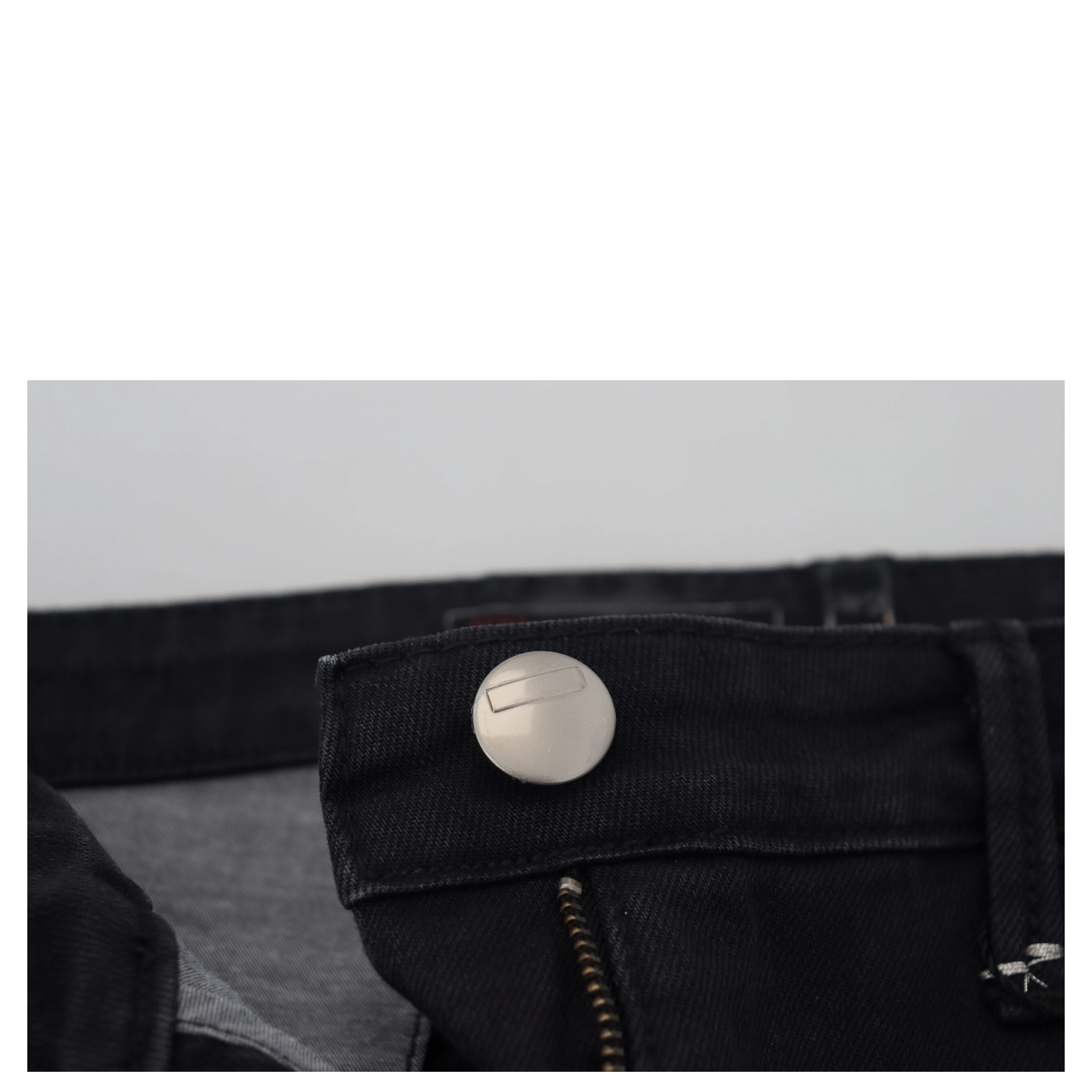 Black Washed Cotton Skinny Women Casual Denim Jeans
