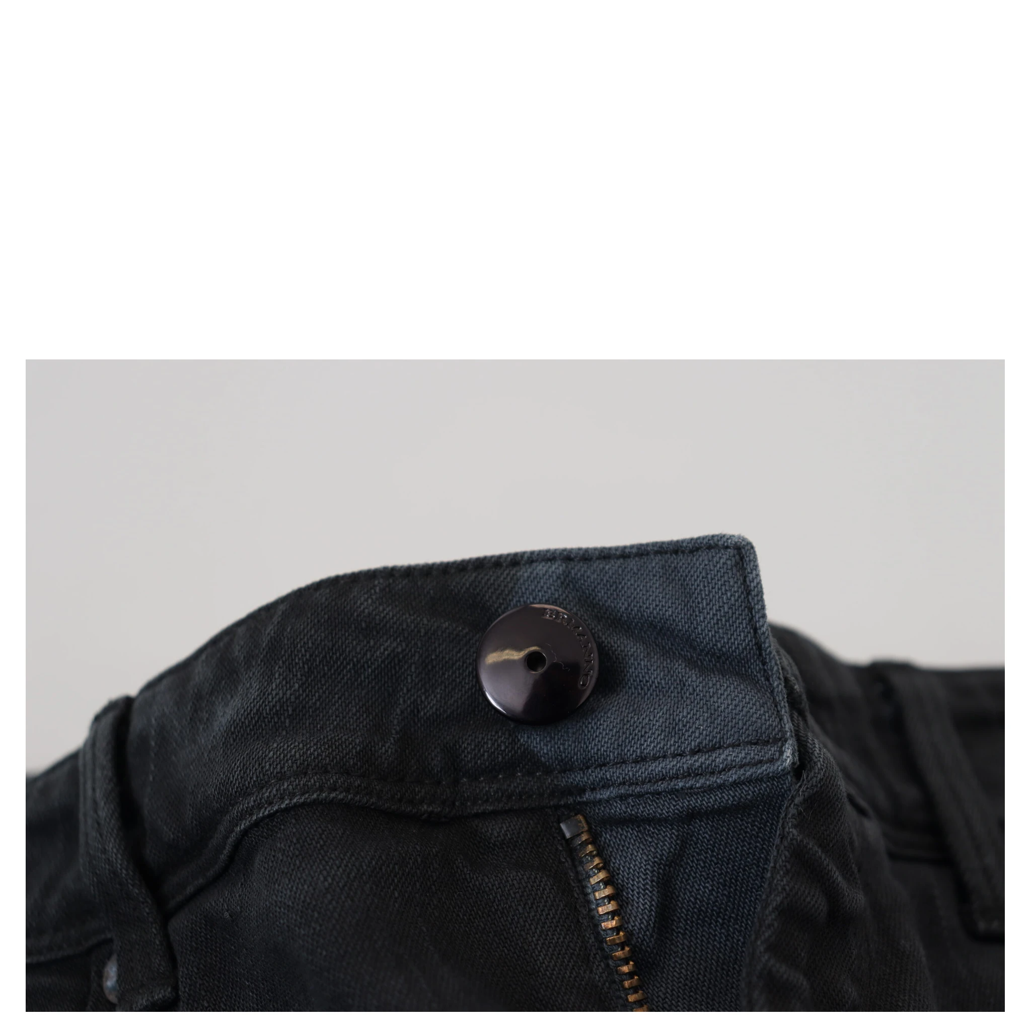 Black Cotton Slim Fit Women Denim Jeans