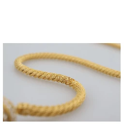 Gold Brass Sicily Crystal Robe Statement Necklace