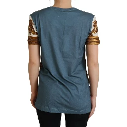 Multicolor DG Logo Angel Printed Shirt Top