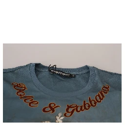 Multicolor DG Logo Angel Printed Shirt Top