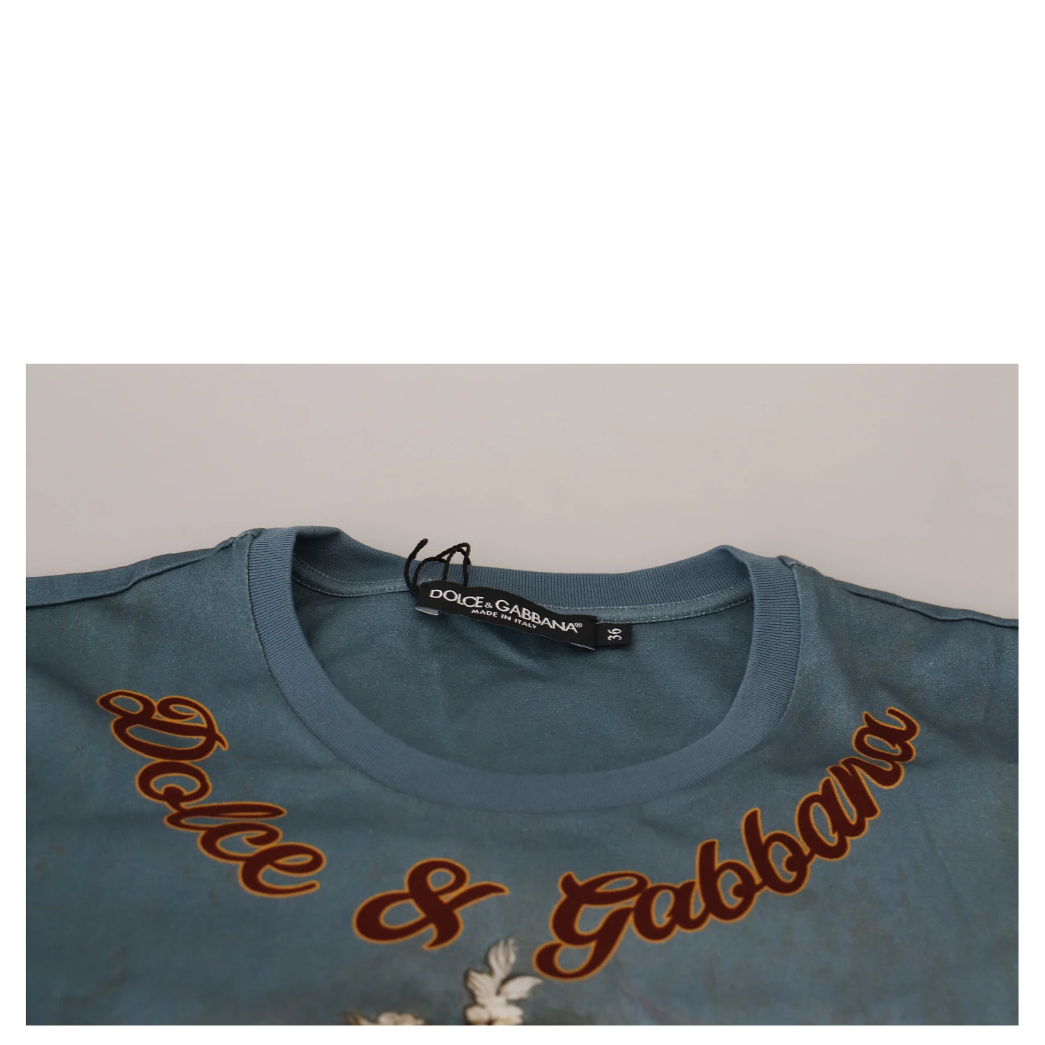 Multicolor DG Logo Angel Printed Shirt Top