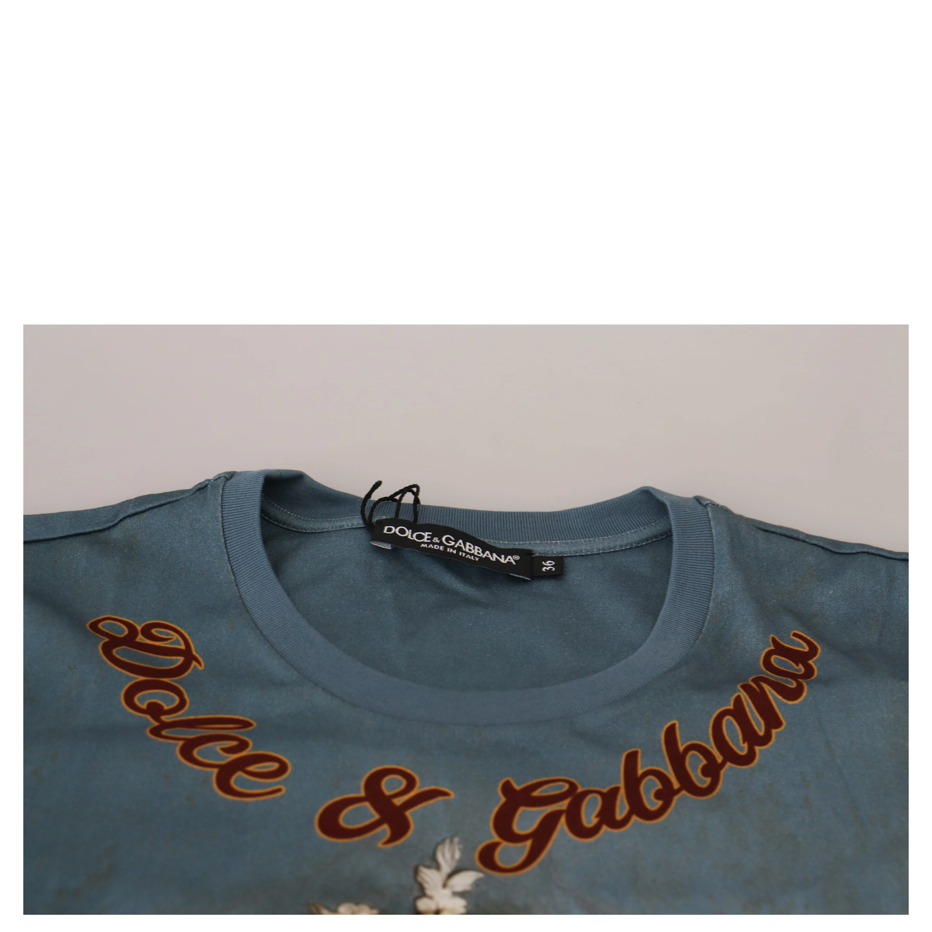 Multicolor DG Logo Angel Printed Shirt Top