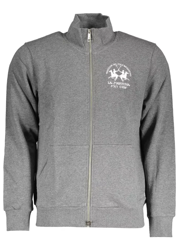 Gray Cotton Sweatshirt