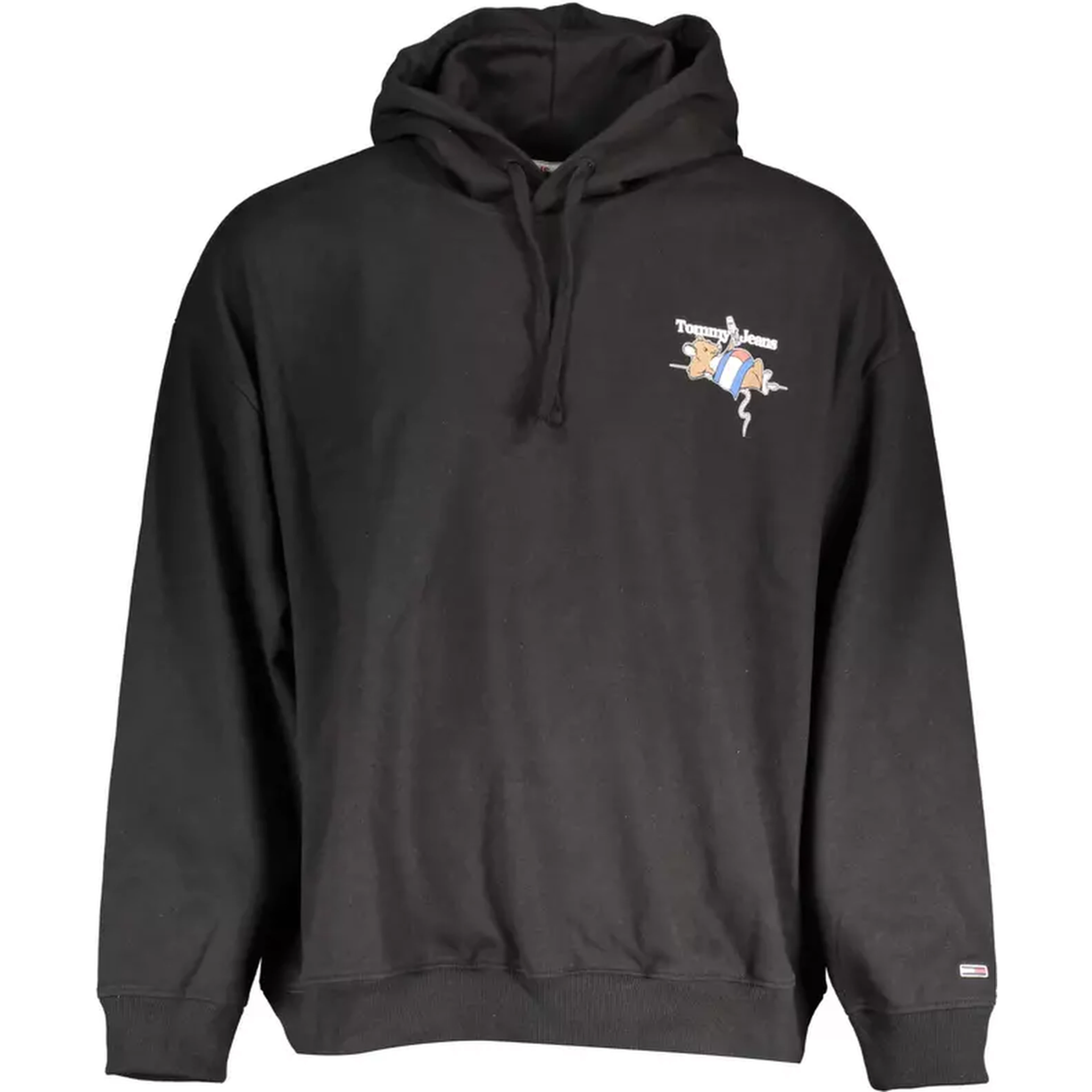 Oversized sport-tee hoodie
