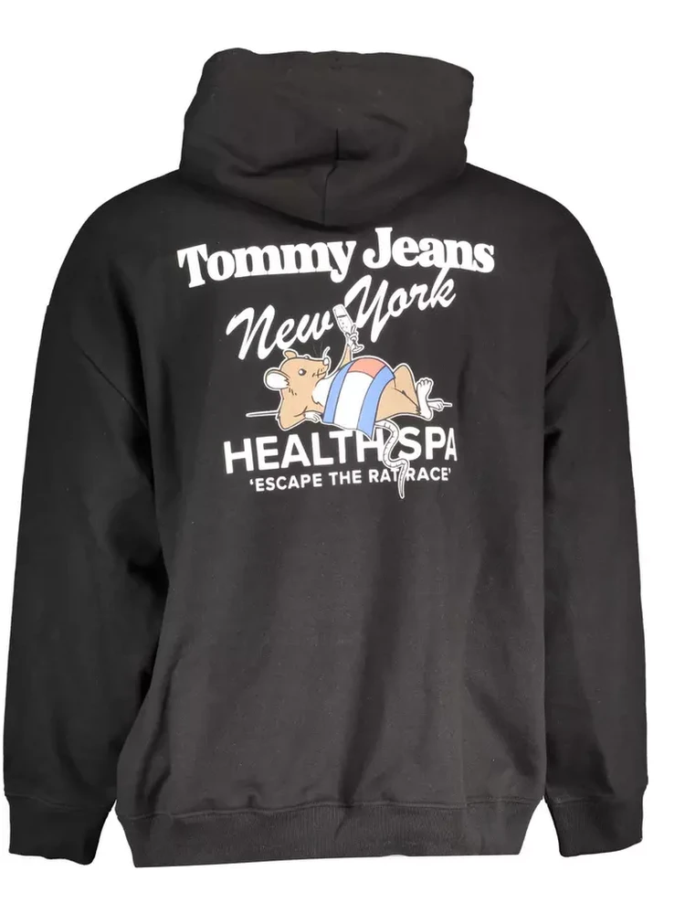 Oversized sport-tee hoodie alternative
