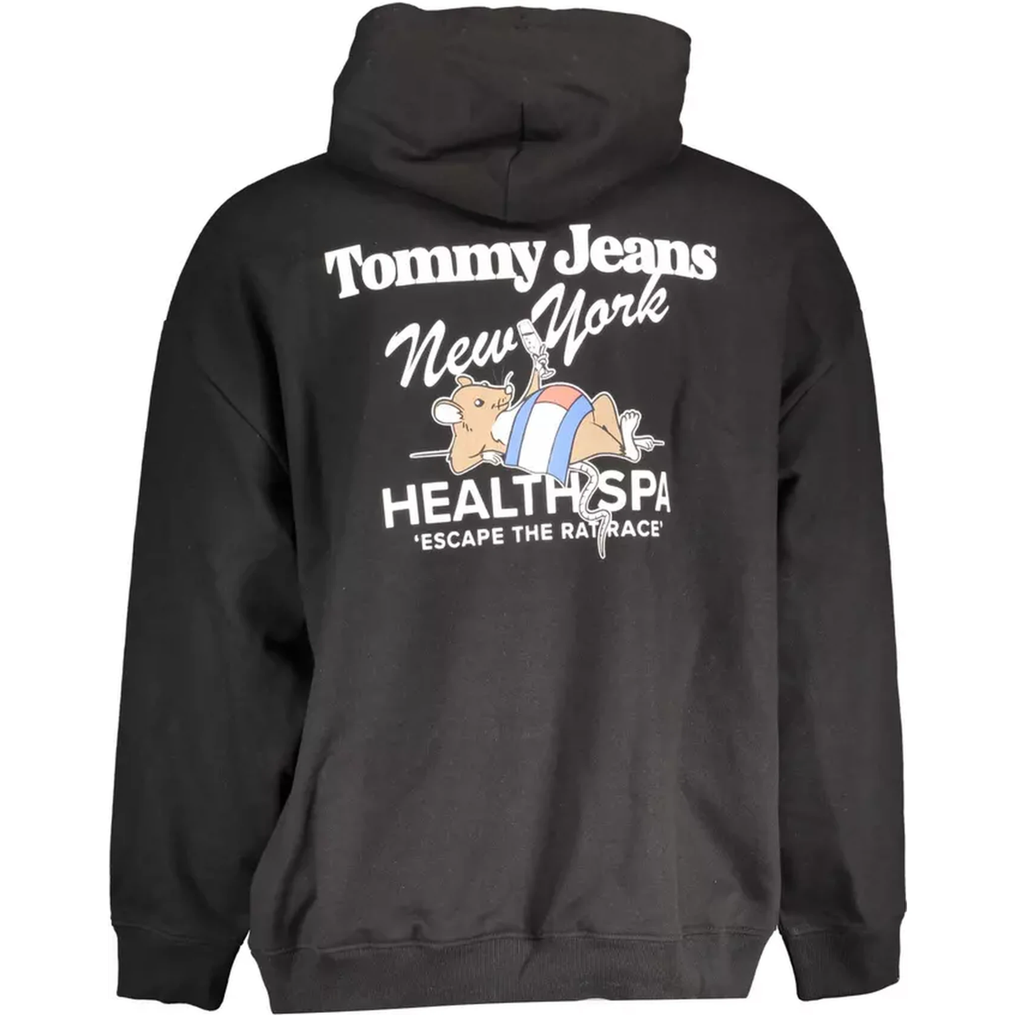 Oversized sport-tee hoodie