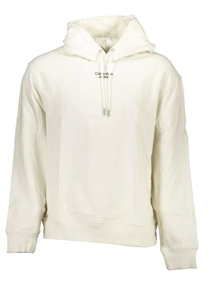 White Cotton Sweatshirt