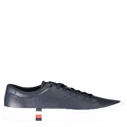 Blue Polyester Sneaker