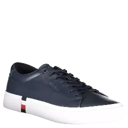 Blue Polyester Sneaker