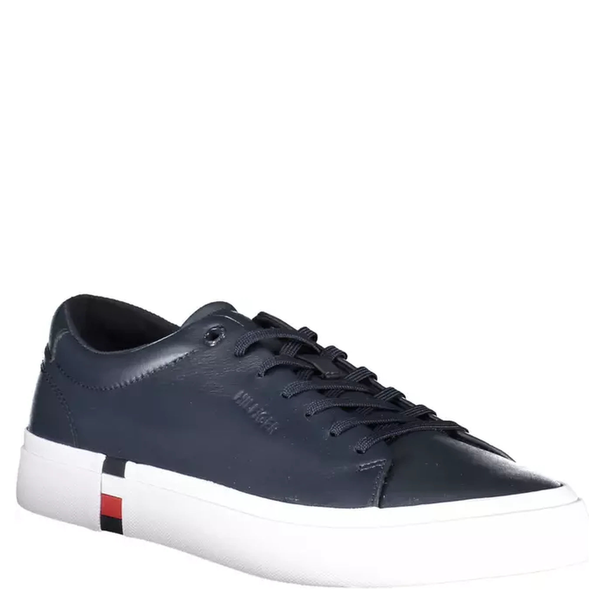 Blue Polyester Sneaker