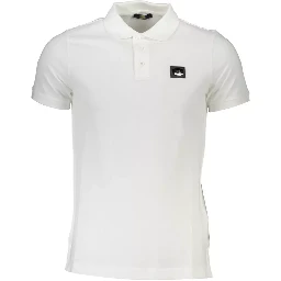 White Cotton Polo Shirt