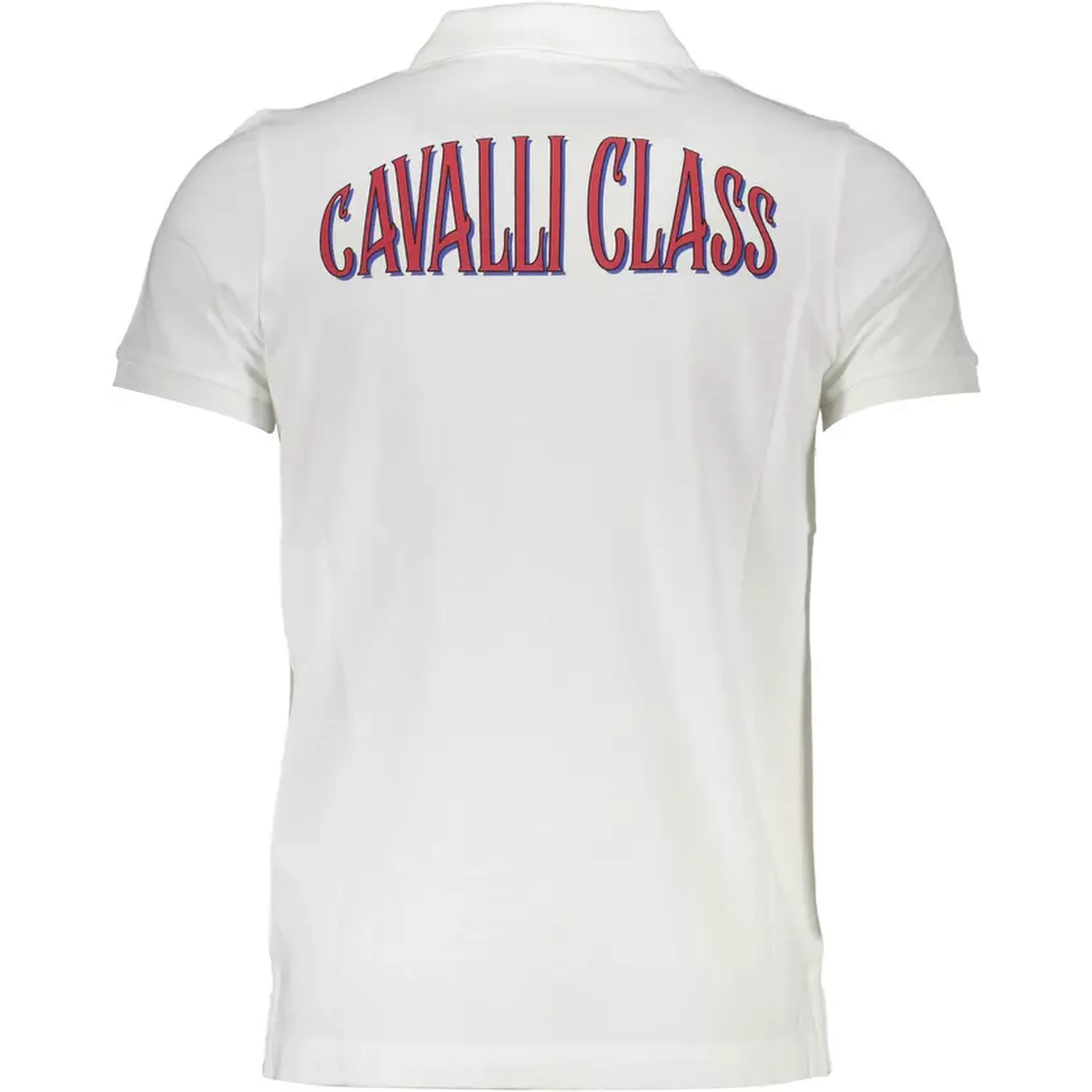 White Cotton Polo Shirt
