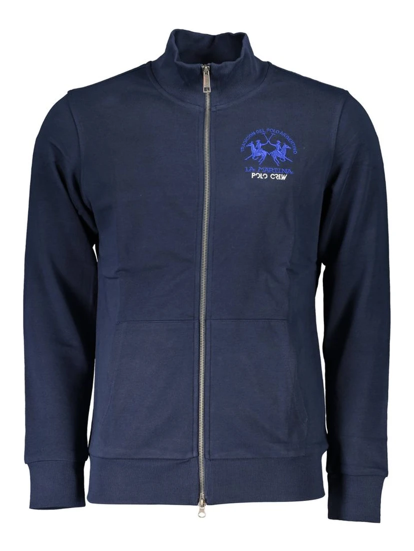 Blue Cotton Sweatshirt