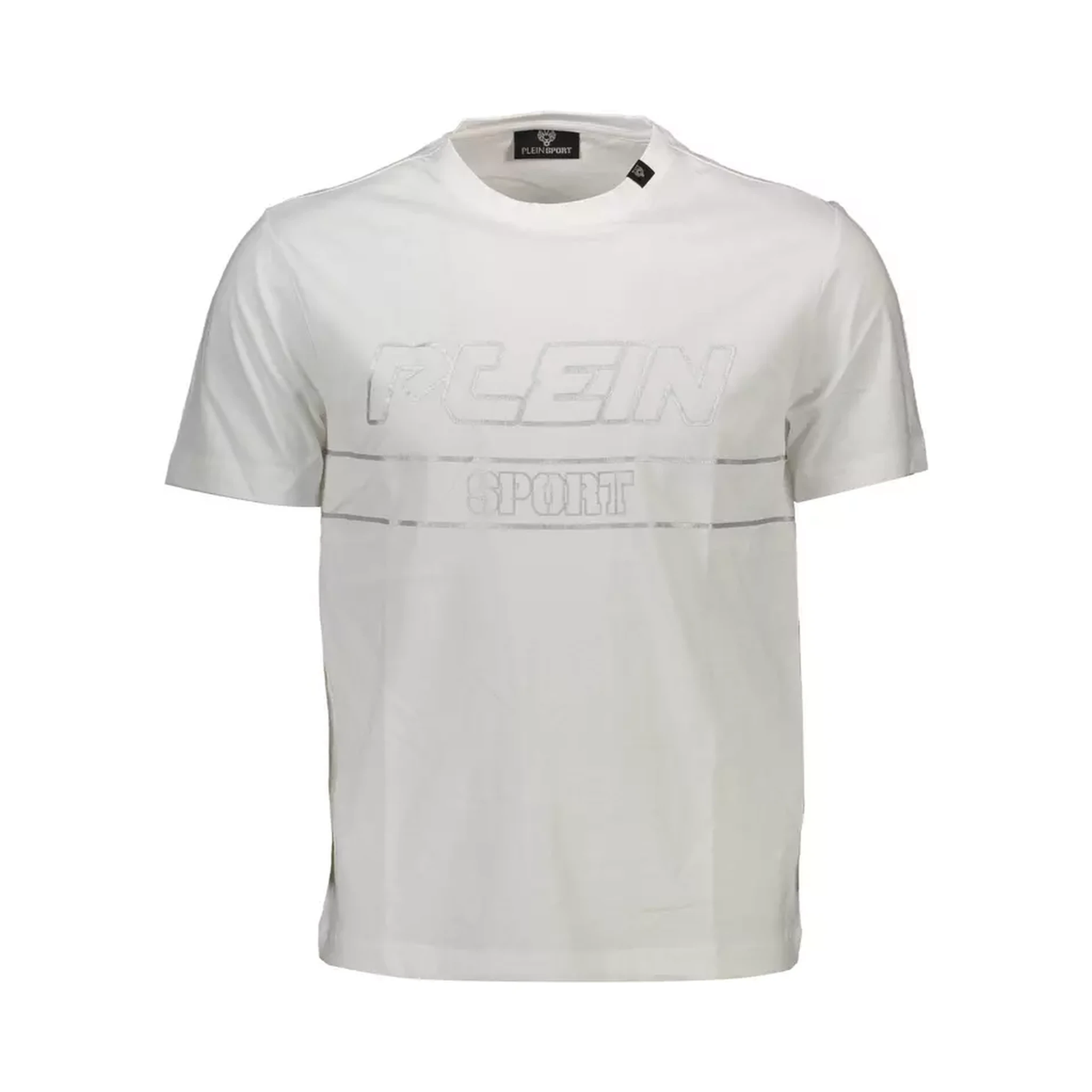 تي شيرت قطني أبيض