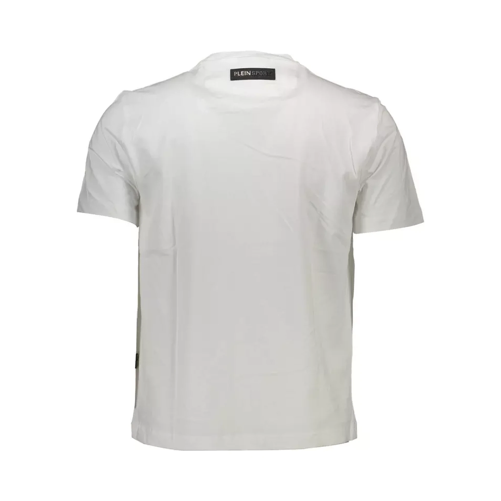 تي شيرت قطني أبيض