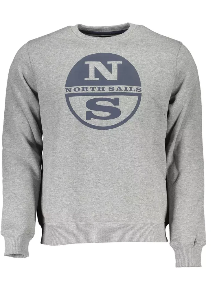 Gray Cotton Sweatshirt