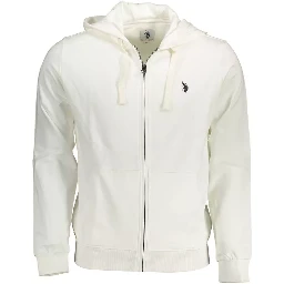 White Cotton Sweatshirt