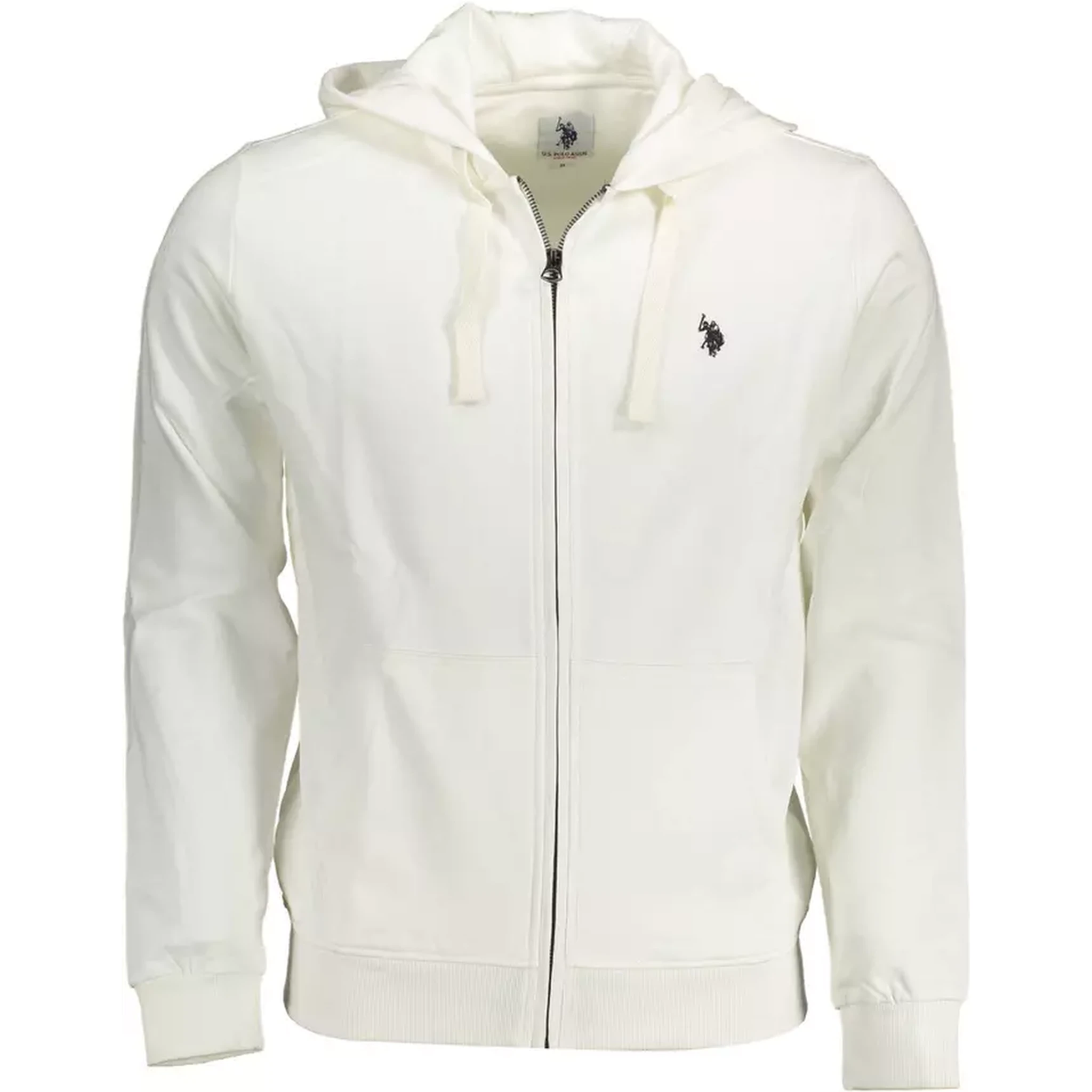 White Cotton Sweatshirt