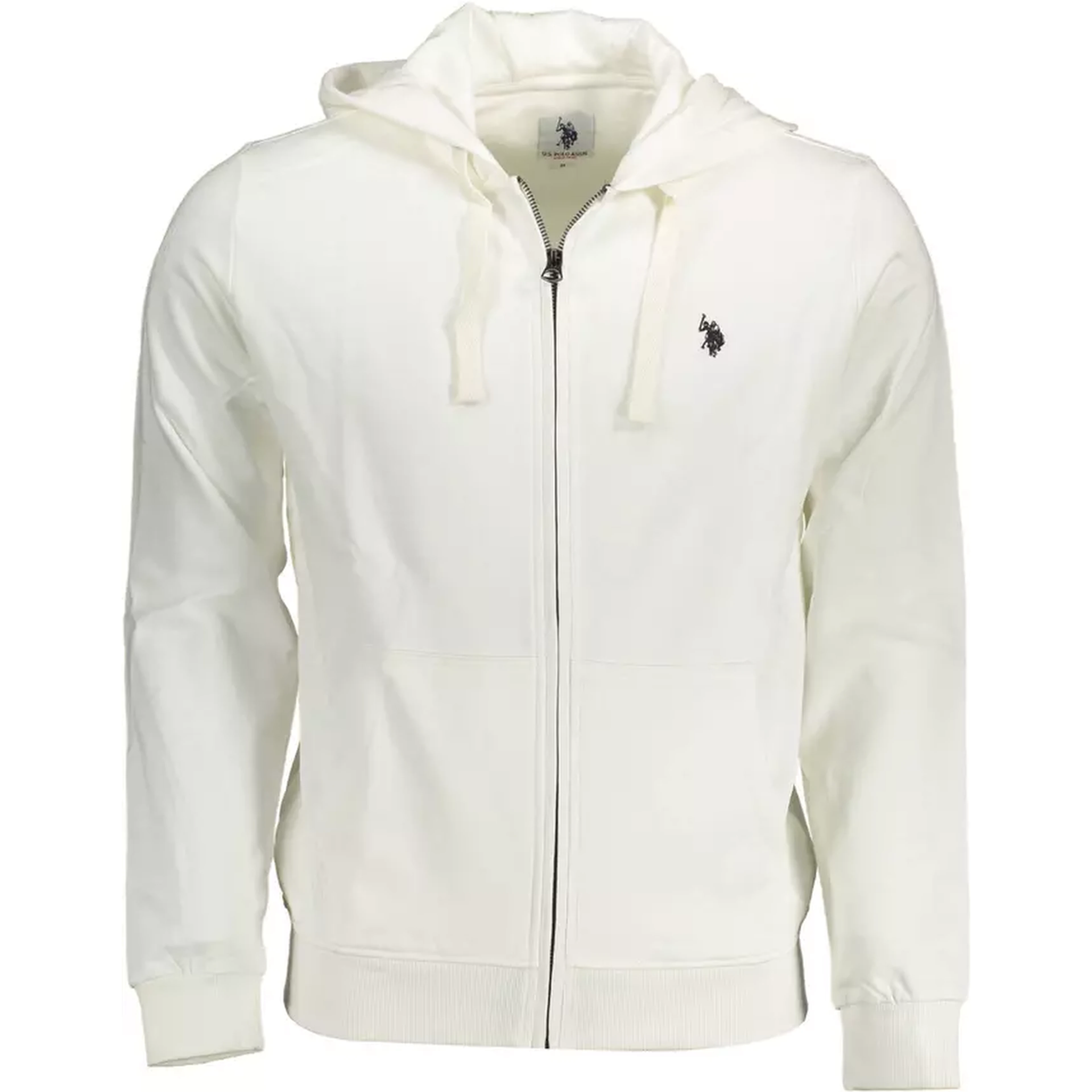 White Cotton Sweatshirt