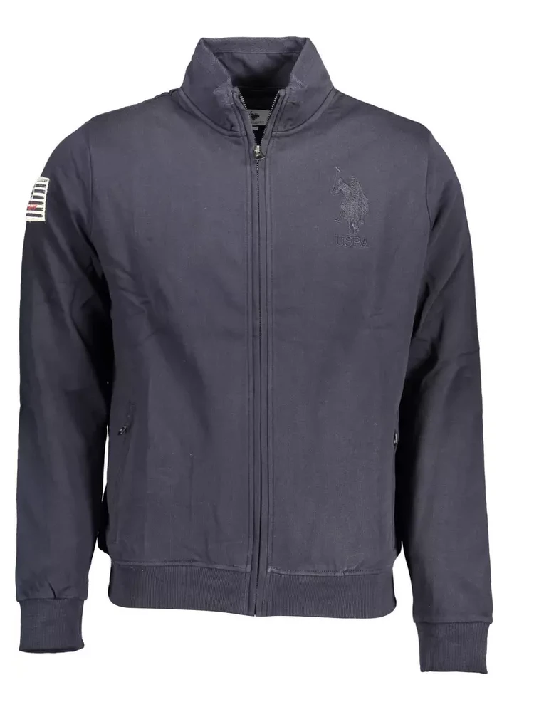 Blue Cotton Sweatshirt