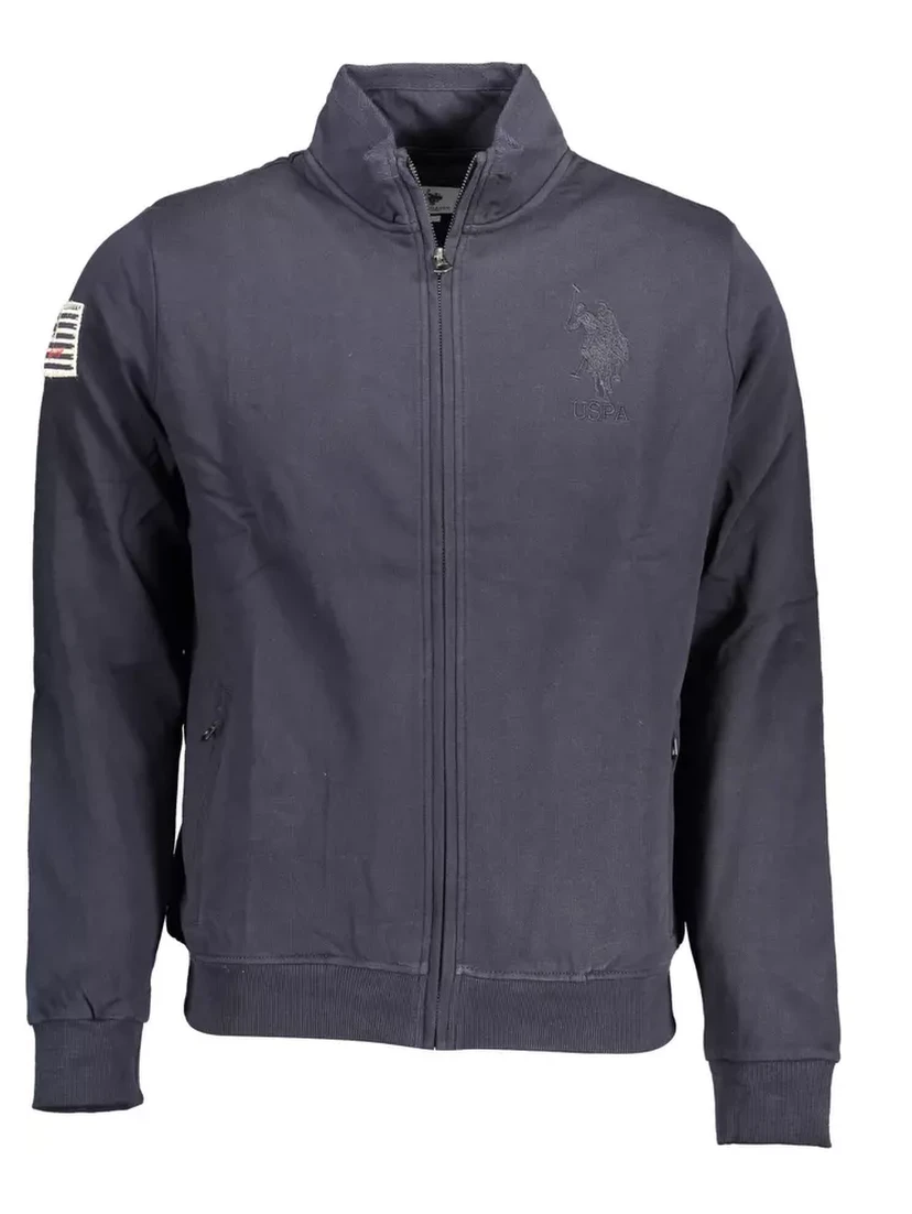 Blue Cotton Sweatshirt