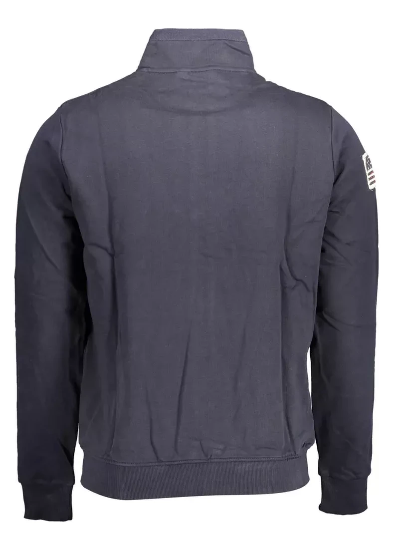 Blue Cotton Sweatshirt