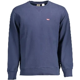 Blue Cotton Sweatshirt