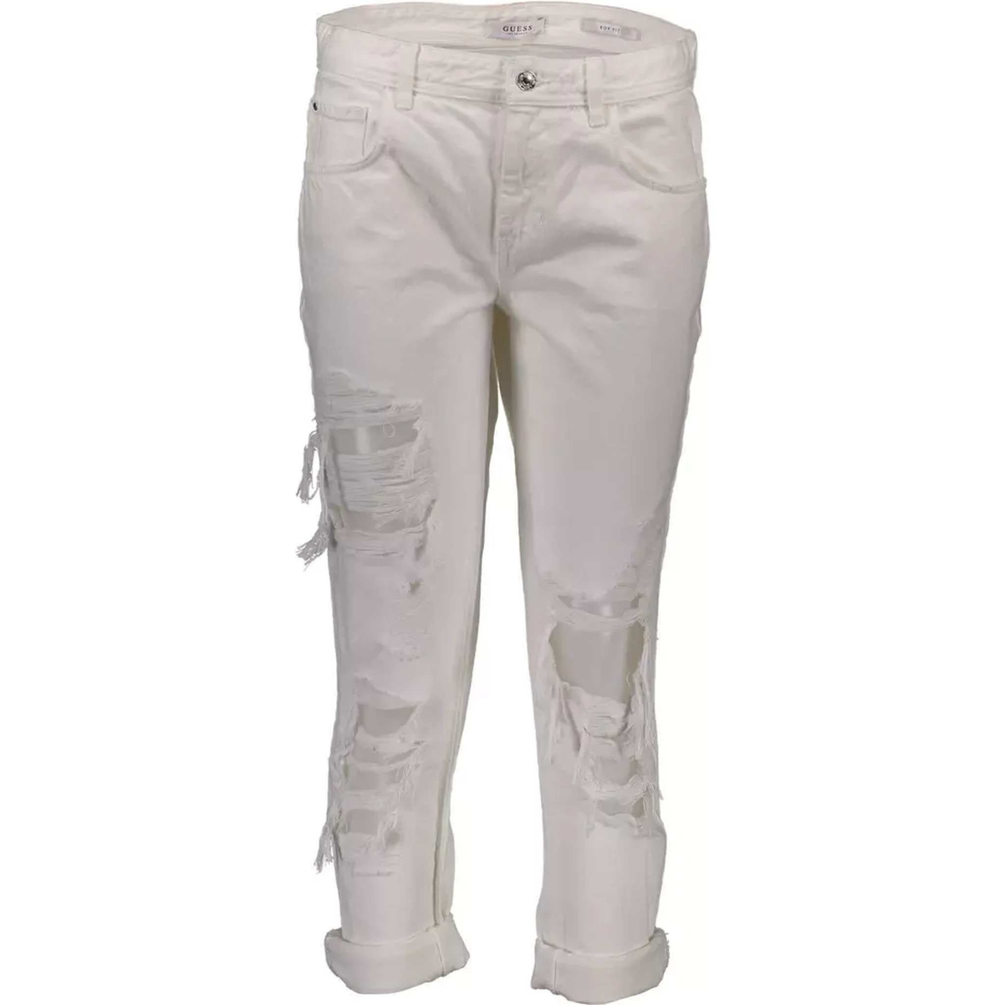 White Cotton Jeans Denim