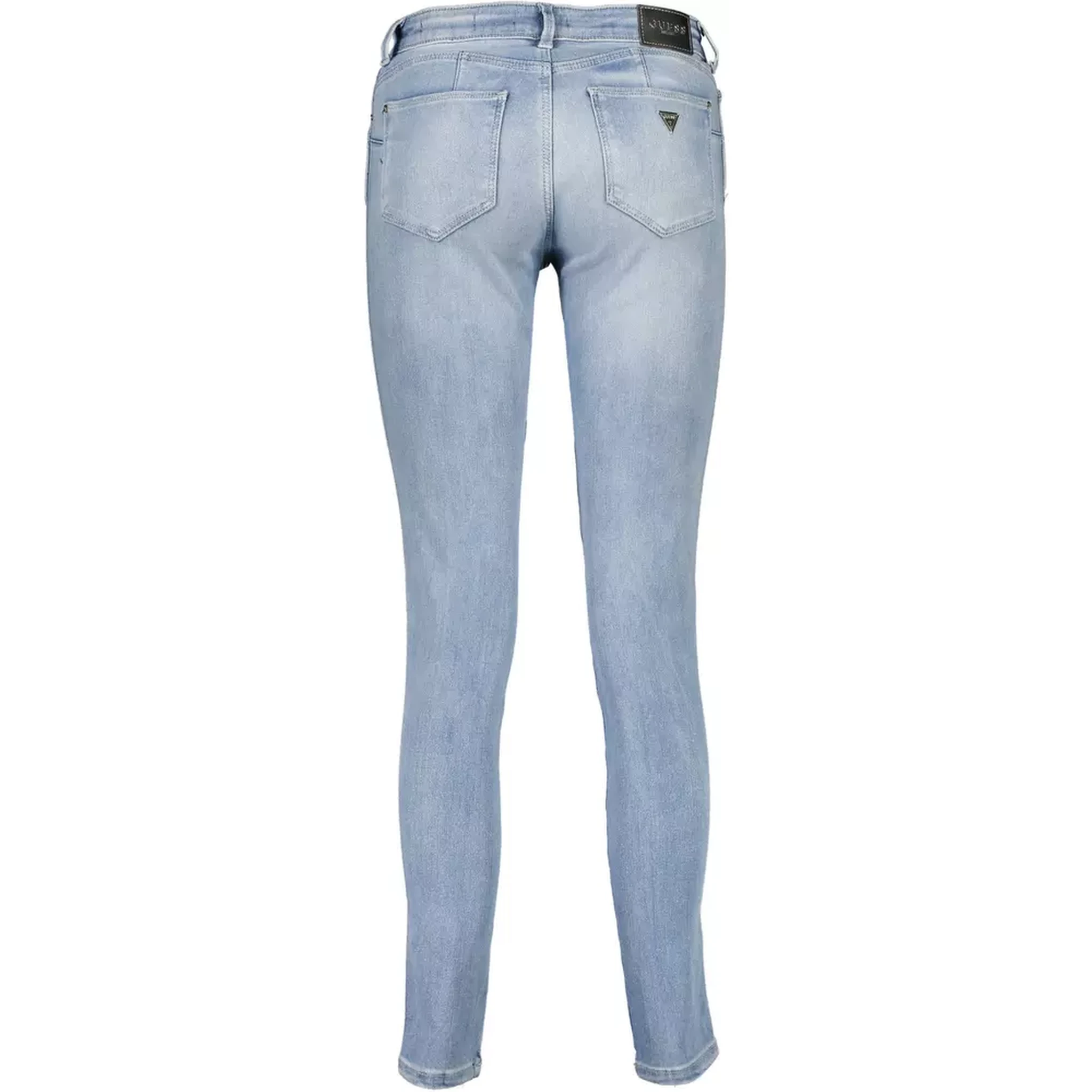 Blue Cotton Jeans Denim