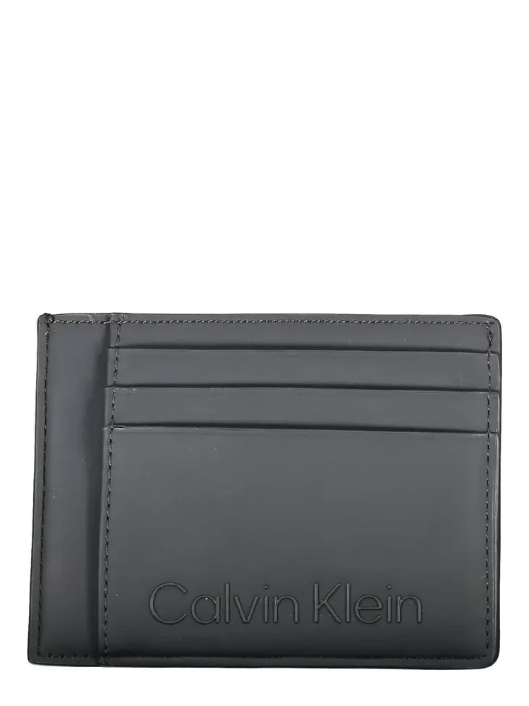 Black Polyester Wallet