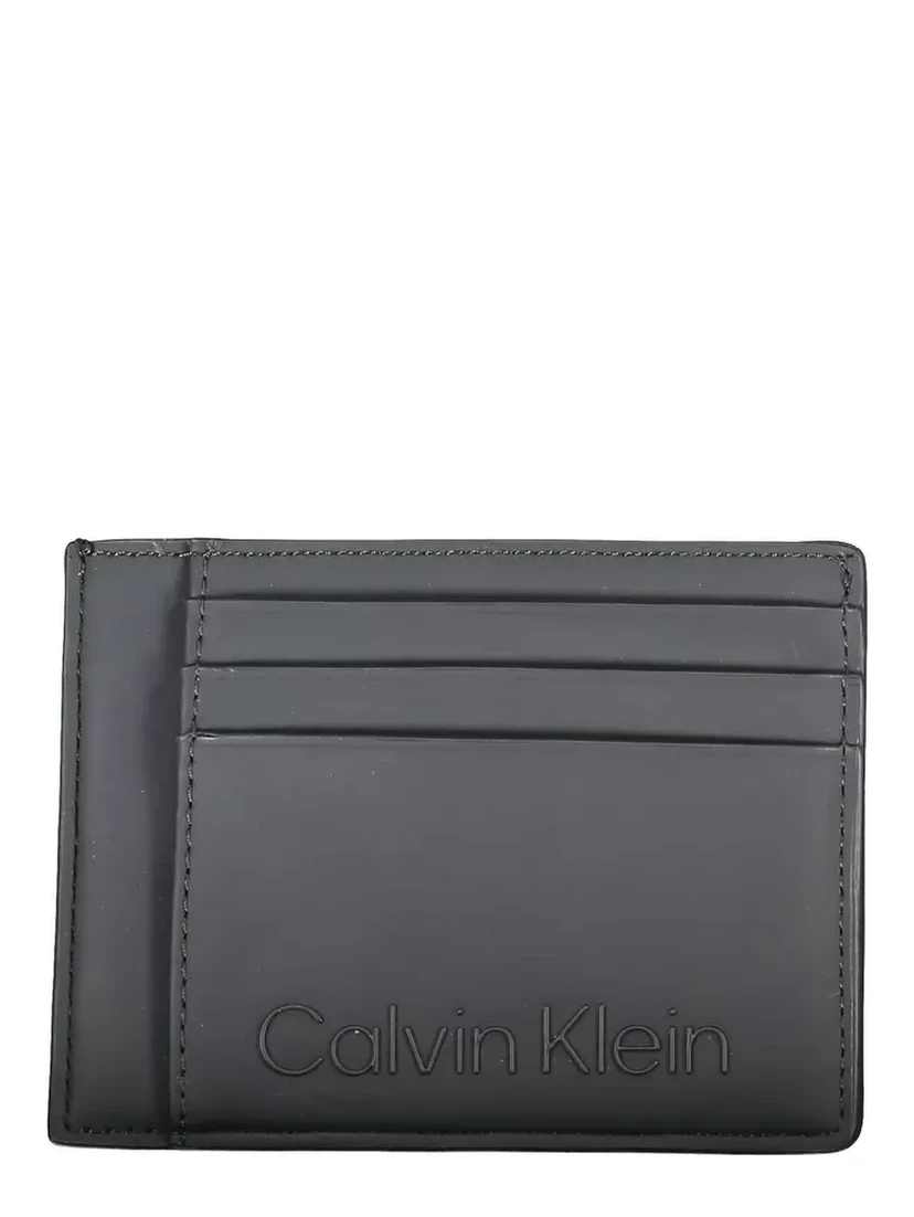 Black Polyester Wallet