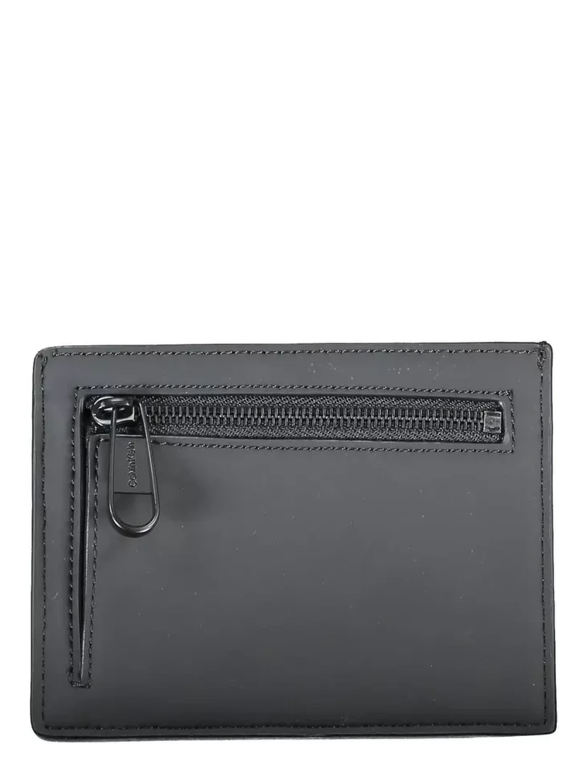 Black Polyester Wallet