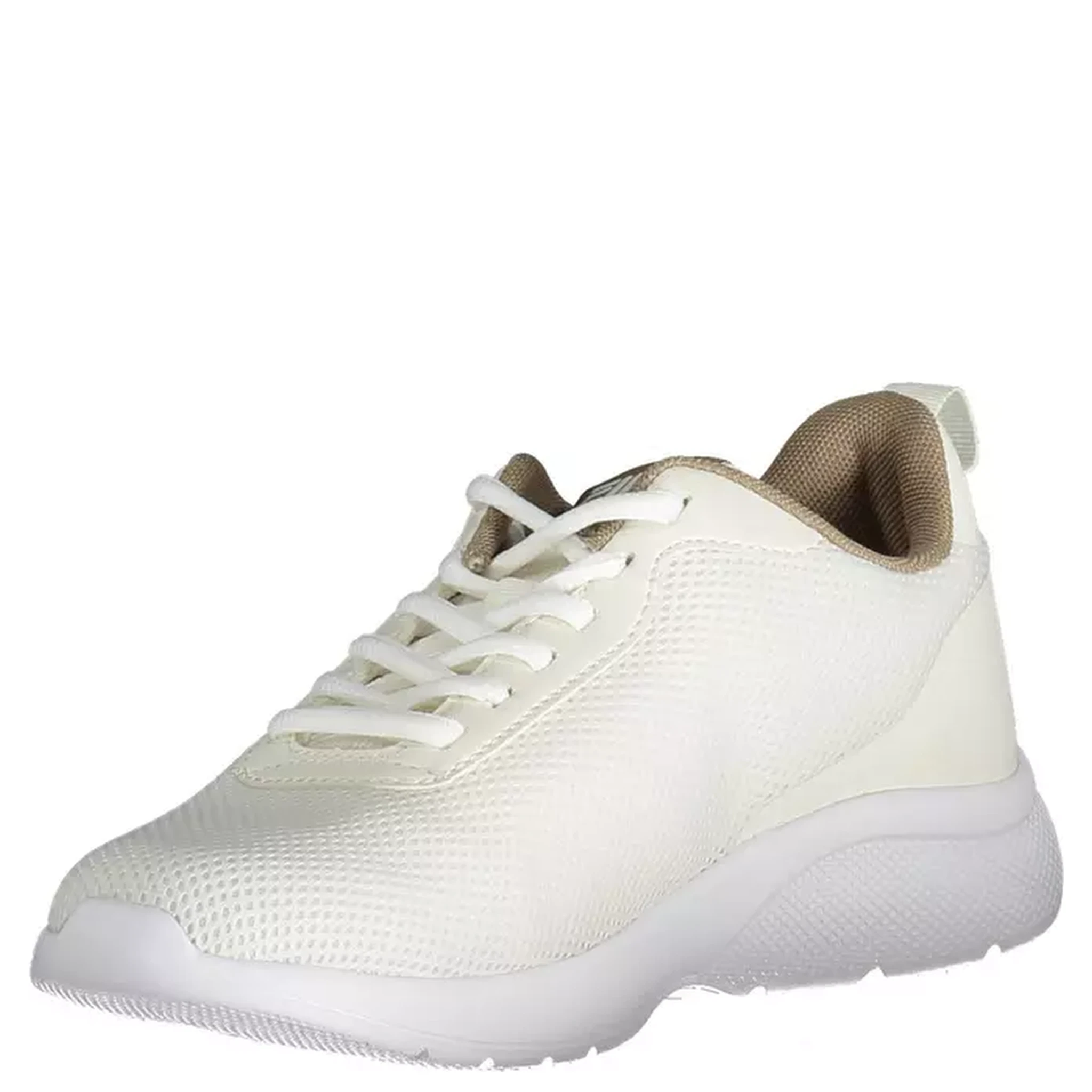 Beige Synthetic Sneaker