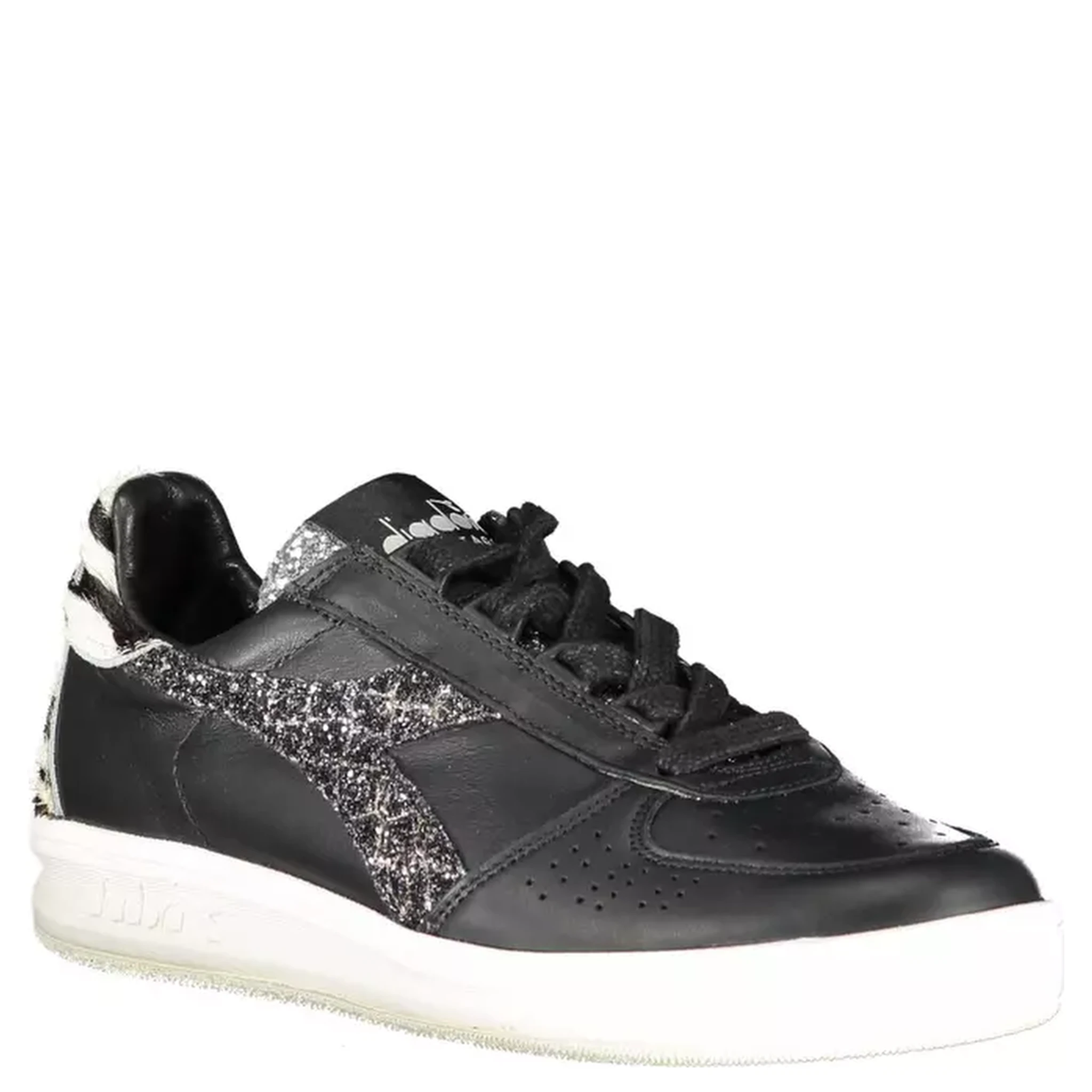 Black Fabric Sneaker