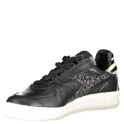 Black Fabric Sneaker