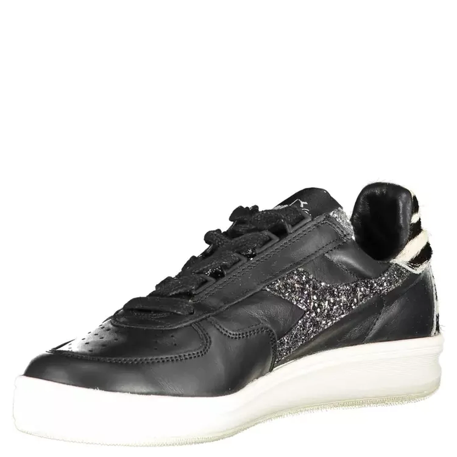 Black Fabric Sneaker