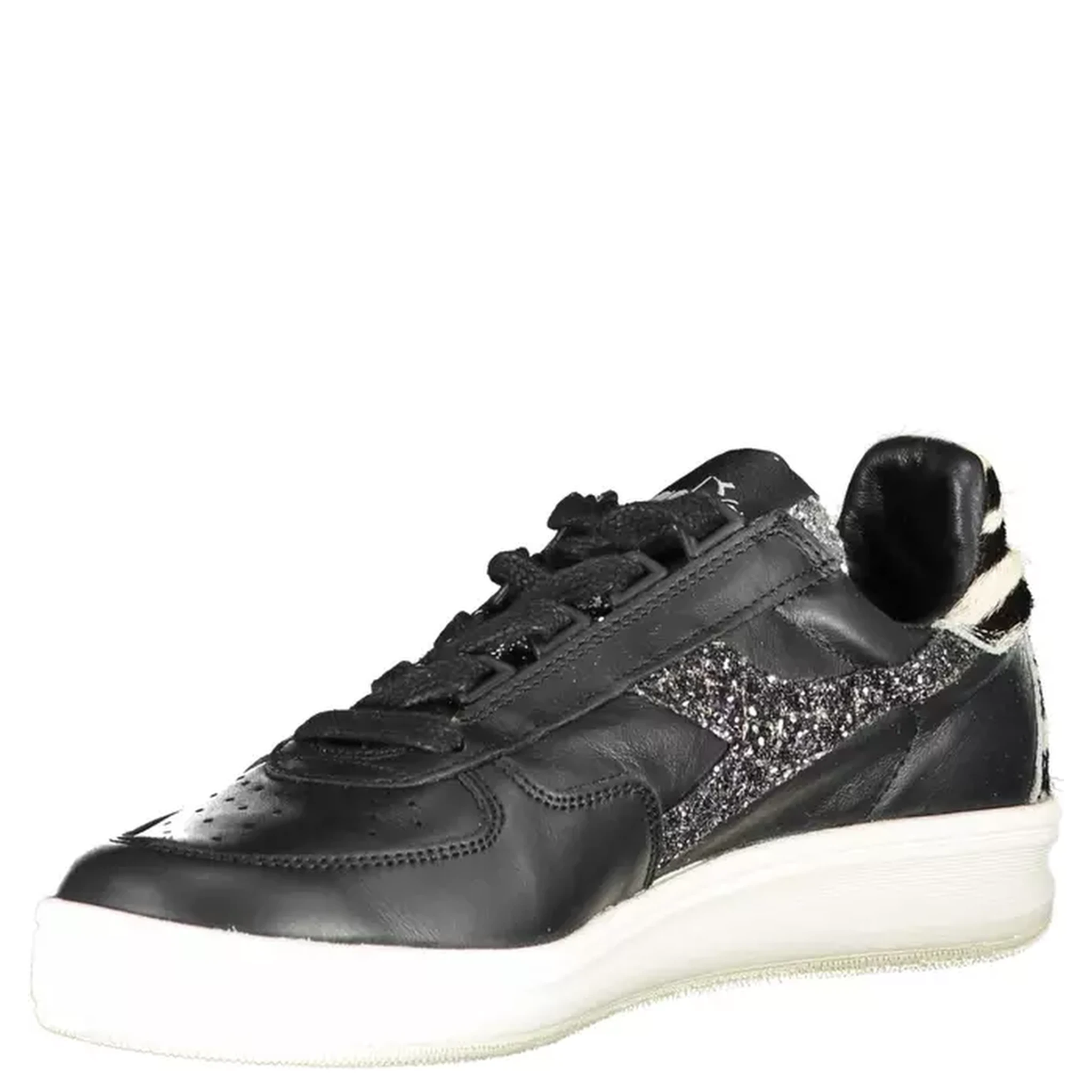 Black Fabric Sneaker