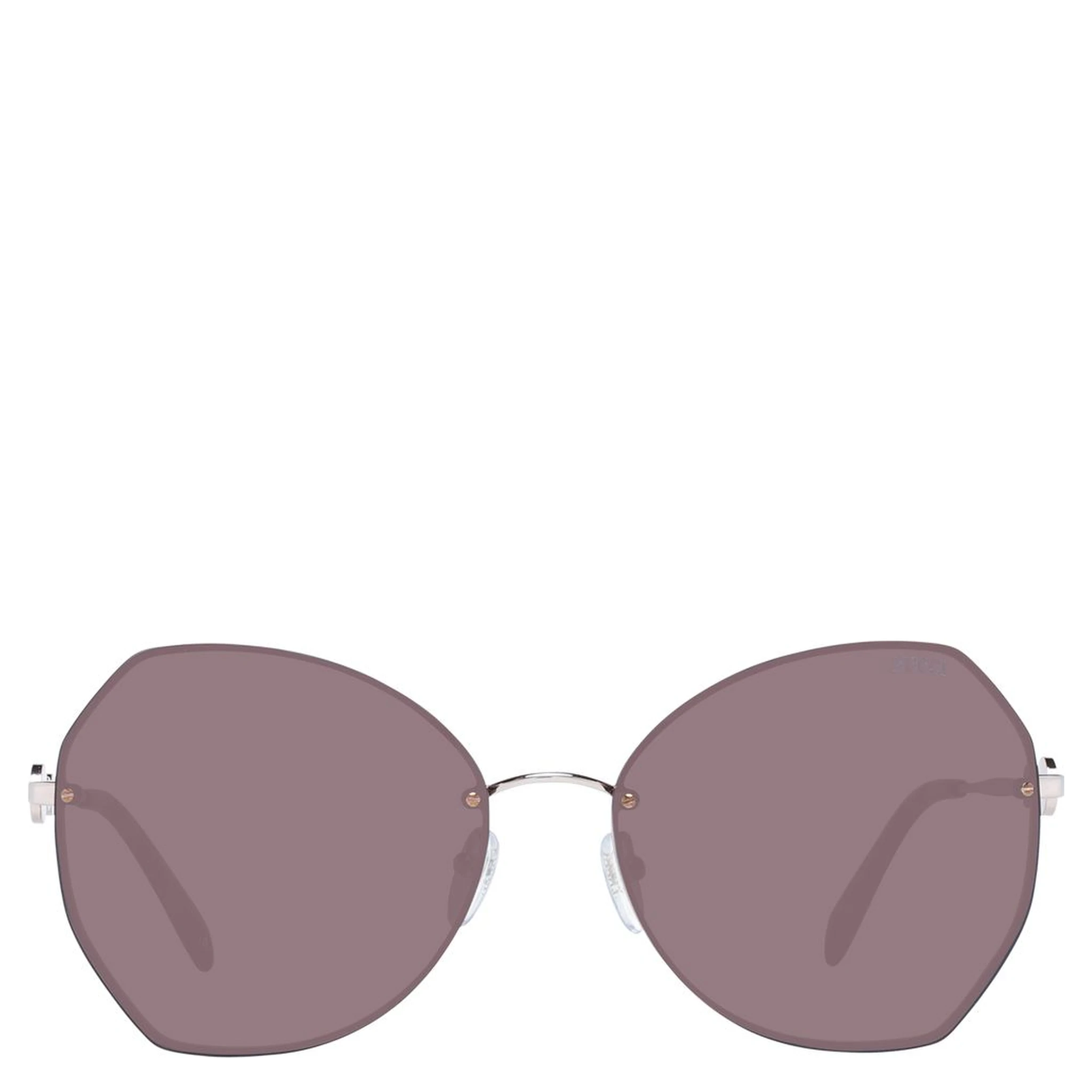 Rose Gold Metal Sunglasses