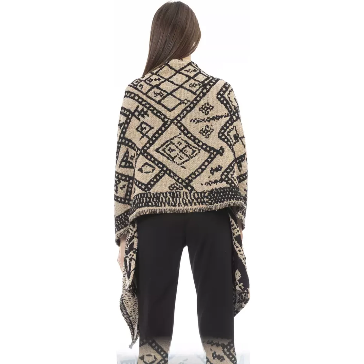 Brown Acetate Scarf