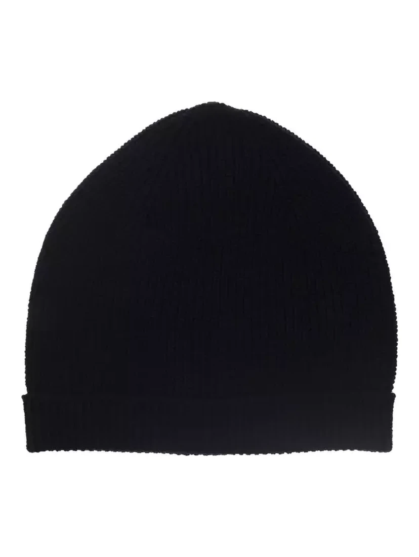 Blue Merino Wool Hat