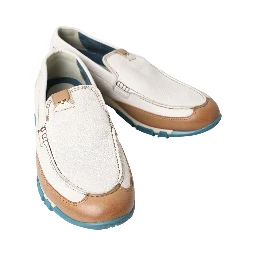 White Leather Loafers Moccasins Shoes