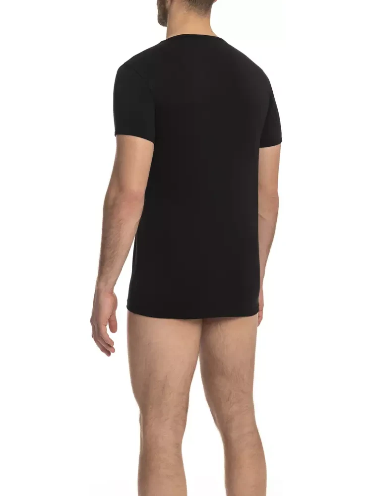 Logo-print Black Cotton T-Shirt alternative