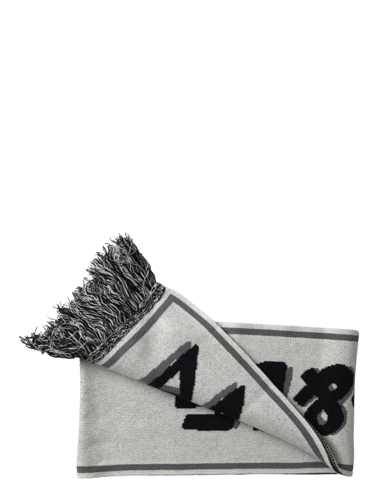 Gray Cashmere Knitted Wrap Shawl Fringe Scarf alternative