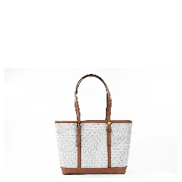 Jet Set Travel Small Vanilla PVC Shoulder Tote Handbag Bag Purse