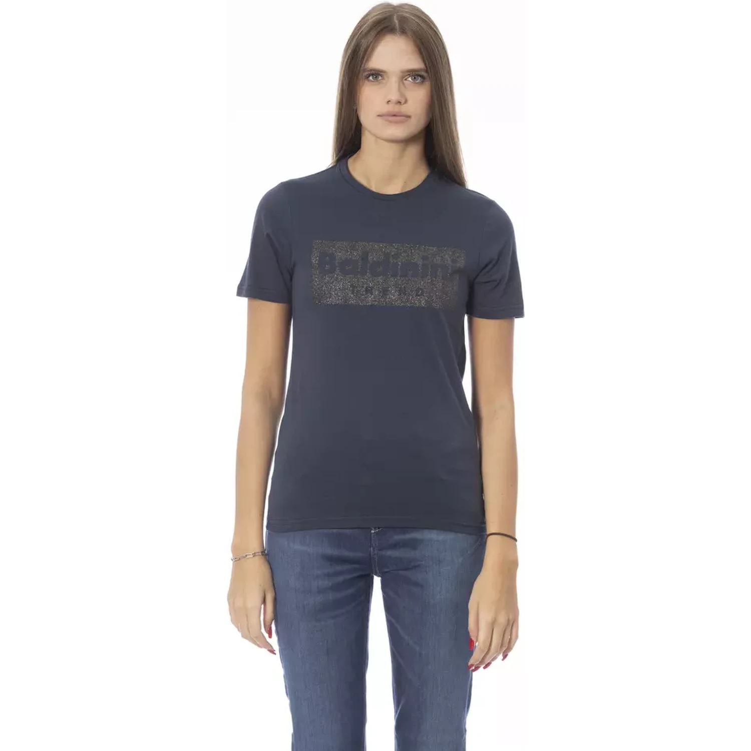 Blue Cotton T-Shirt